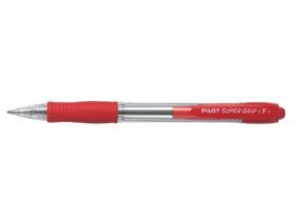Kuličkové pero Pilot Super Grip - červená Kuličkové pero Pilot Super Grip - červená