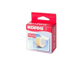 Lepicí pásky Kores oboustranné DUO - 30 mm x 5 m Lepicí pásky Kores oboustranné DUO - 30 mm x 5 m