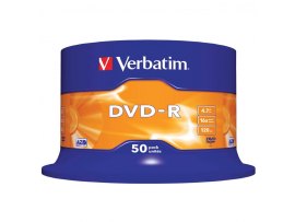 DVD Verbatim - DVD - R / bez krabiček / Spindle / 50 ks DVD Verbatim - DVD - R / bez krabiček / Spindle / 50 ks