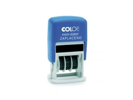 Colop datumka Mini dater S160 s textem zaplaceno Colop datumka Mini dater S160 s textem zaplaceno