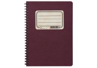 Blok BOBO Retro s boční spirálou - A5 / linka Blok BOBO Retro s boční spirálou - A5 / linka