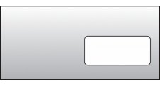Obálky DL recyklované s okénkem - okénko vpravo / 1000 ks