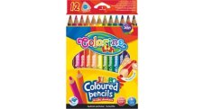 Pastelky Colorino trojhranné / 12 barev / JUMBO