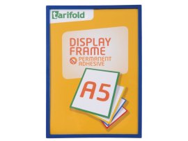 Kapsy samolepicí Display Frame - A5 / modrá