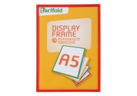 Kapsy samolepicí Display Frame - A5 / červená Kapsy samolepicí Display Frame - A5 / červená