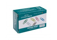 Dopisní spony CONCORDE barevné - 32 mm / 100 ks Dopisní spony CONCORDE barevné - 32 mm / 100 ks