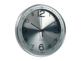 Hodiny nástěnné Spoko Modern - stříbrná