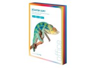 Barevné papíry A4 80 g - sytá duha / 100 listů / barevný mix