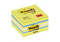 Samolepicí bločky Post-it kostky - zelená, žlutá, modrá, fialová / 450 lístků Samolepicí bločky Post-it kostky - zelená, žlutá, modrá, fialová / 450 lístků