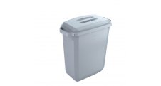Odpadkové koše Durabin 60 l - víko / šedá