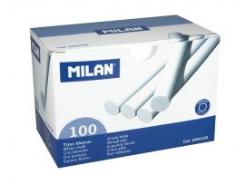 Křídy školní Milan - bílé / 100 ks Křídy školní Milan - bílé / 100 ks