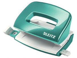 Leitz NeXXt 5060 mini kancelářský děrovač / ledově modrá Leitz NeXXt 5060 mini kancelářský děrovač / ledově modrá