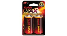 Baterie Kodak alkalické - baterie mono článek velký R20 / 2 ks