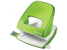 Leitz NeXXt 5008 kancelářský děrovač / metalická zelená