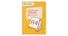 Kapsy samolepicí Display Frame - A4 / modrá