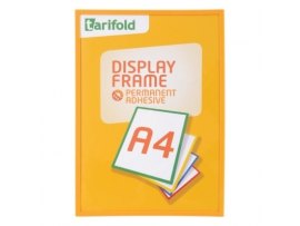 Kapsy samolepicí Display Frame - A4 / modrá