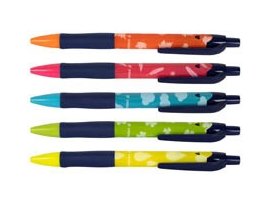 Kuličkové pero Semi - barevný mix