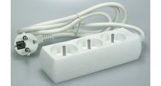 Prodlužovací přívody - 3 zásuvky / 1,5 m
