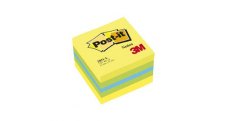 Samolepicí bločky Post-it minikostky - citronová / 400 lístků