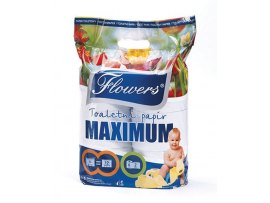 Flowers Maximum toaletní papír 2-vrstvý 6ks Flowers Maximum toaletní papír 2-vrstvý 6ks