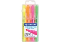 Zvýrazňovač Centropen HIGHLIGHTER 8722 / sada 4 ks Zvýrazňovač Centropen HIGHLIGHTER 8722 / sada 4 ks