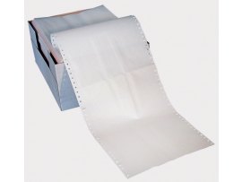 Tabelační papír - 25 cm 1 + 0 / 2000 listů v kartonu