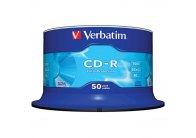 CD Verbatim - CD - R Verbatim - CD bez krabiček / Spindle / 50 ks CD Verbatim - CD - R Verbatim - CD bez krabiček / Spindle / 50 ks