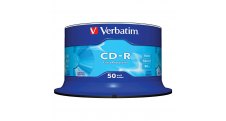 Verbatim CD-R 700 MB - 52x / bez krabiček Spindle / 50 ks