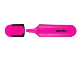 Zvýrazňovač Kores Bright Liner / růžová Zvýrazňovač Kores Bright Liner / růžová