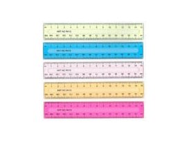 Pravítko 15 cm Fandy - mix barev Pravítko 15 cm Fandy - mix barev
