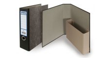 Archivní pořadač Emba A4 papírový 8 cm černá