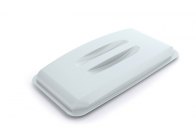 Víko na odpadkový koš Durabin - 60 l / bílá