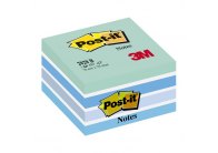 Samolepicí bločky Post-it kostky - modré odstíny / 450 lístků Samolepicí bločky Post-it kostky - modré odstíny / 450 lístků