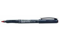 Popisovač Centropen Permanent OHP 2636 - červená Popisovač Centropen Permanent OHP 2636 - červená