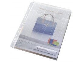 Závěsný obal s rozšiřitelnou kapacitou a chlopní Leitz CombiFiles - čirá / 3 ks