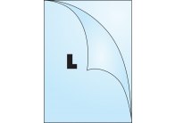Zakládací obal tvar L - tvar L / A5 silný / 180 my / 100 ks Zakládací obal tvar L - tvar L / A5 silný / 180 my / 100 ks