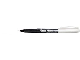 Popisovač Centropen Permanent White 2686 / bílá Popisovač Centropen Permanent White 2686 / bílá