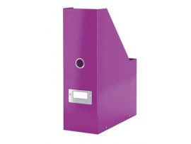 Stojan na časopisy Leitz Click & Store - fialová Stojan na časopisy Leitz Click & Store - fialová
