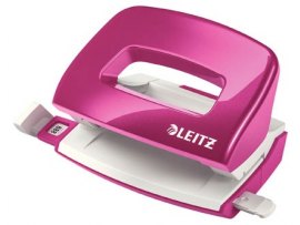 Leitz NeXXt 5060 mini kancelářský děrovač / metalická růžová Leitz NeXXt 5060 mini kancelářský děrovač / metalická růžová