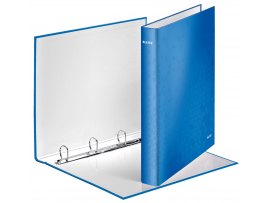 Leitz pořadač A4 kroužkový WOW 4 - kroužek 4 cm modrá Leitz pořadač A4 kroužkový WOW 4 - kroužek 4 cm modrá