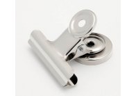 Klipy kovové stříbrné - 50 mm + magnet Klipy kovové stříbrné - 50 mm + magnet