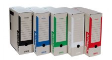 Archivní box Emba A4 - hřbet 11 cm / zelená