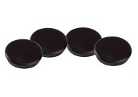 Magnety černé Dahle - průměr 32 mm / 10 ks Magnety černé Dahle - průměr 32 mm / 10 ks