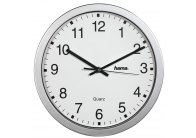 Nástěnné hodiny Hama CWA100 stříbrné / průměr 30 cm Nástěnné hodiny Hama CWA100 stříbrné / průměr 30 cm