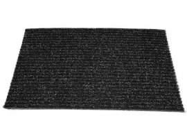 Ekonomická polypropylenová rohož Matador - 40 x 60 cm / černo-šedá Ekonomická polypropylenová rohož Matador - 40 x 60 cm / černo-šedá