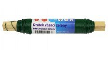 Vázací drátek - zelený / 38,5 m