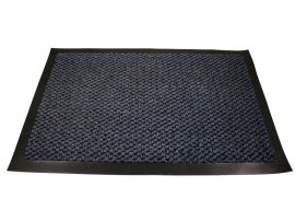 Ekonomická polypropylenová rohož Lili - 40 x 60 cm / černo-šedá Ekonomická polypropylenová rohož Lili - 40 x 60 cm / černo-šedá