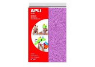 Pěnovka A4 APLI - 4 barvy / třpytky mix 1 Pěnovka A4 APLI - 4 barvy / třpytky mix 1
