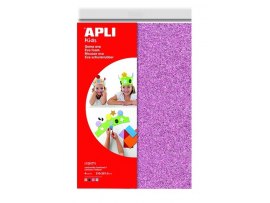 Pěnovka A4 APLI - 4 barvy / třpytky mix 1 Pěnovka A4 APLI - 4 barvy / třpytky mix 1