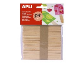 Dřívka APLI přírodní / 50 ks